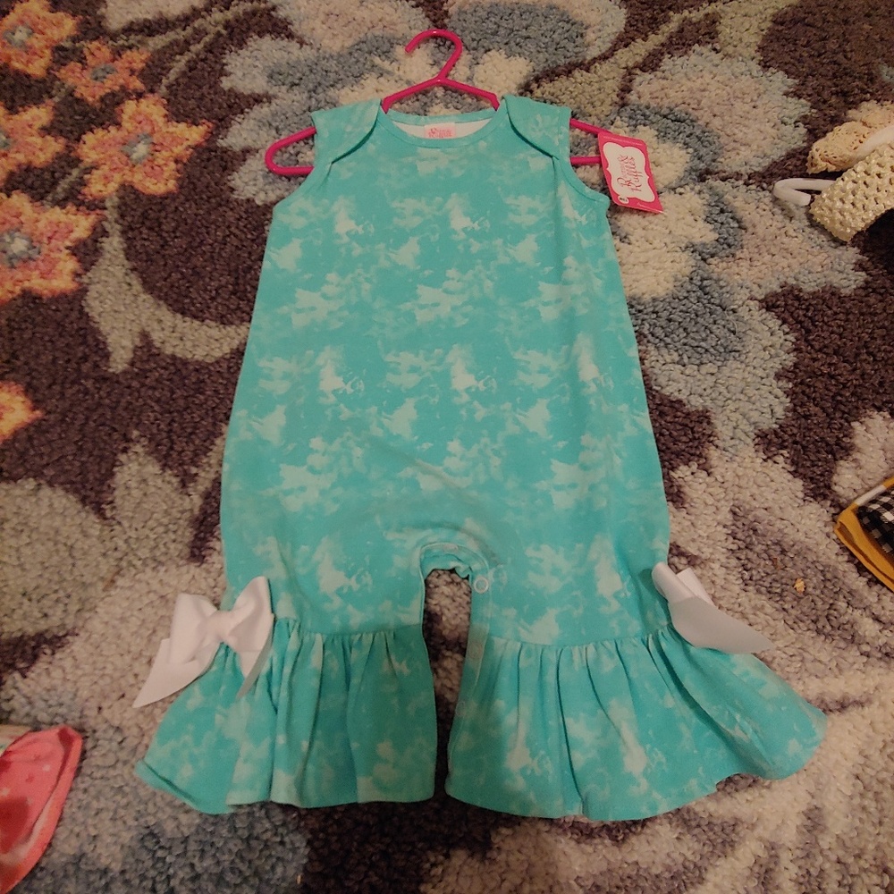 Ricrac and Ruffles Romper